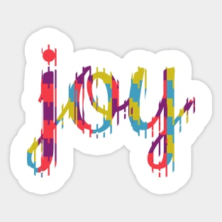 Celebration of Joy Sticker